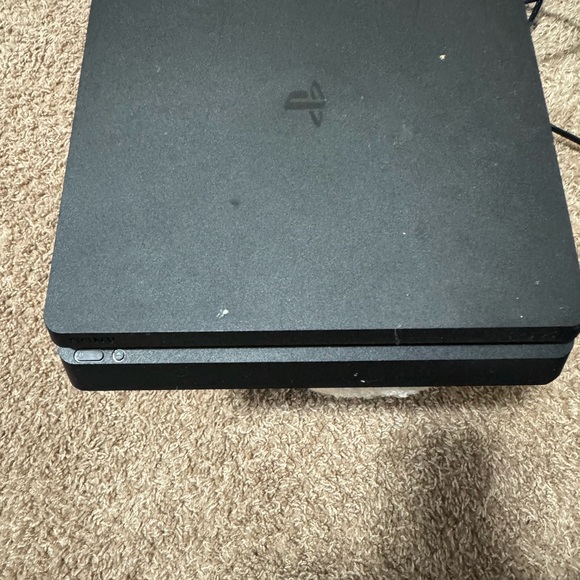 Sony Black PlayStation Console Slim Model